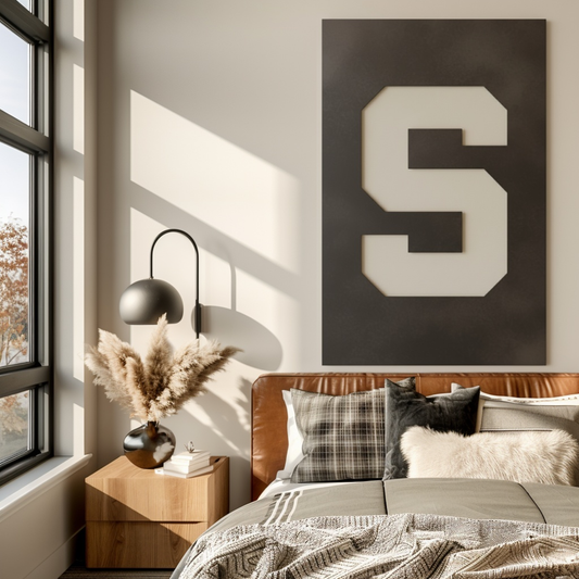 The Super S - Wall Art - Portrait Slate