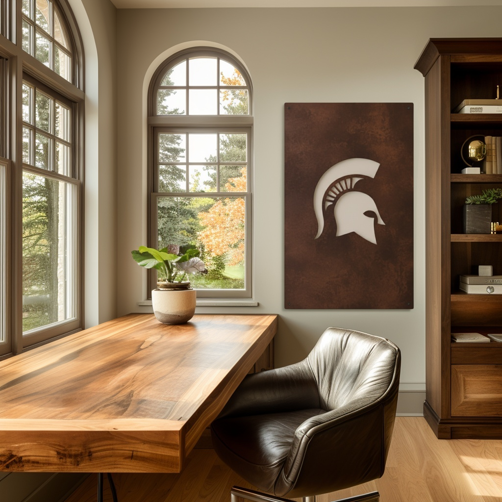 The Spartan - Wall Art - Portrait Umber