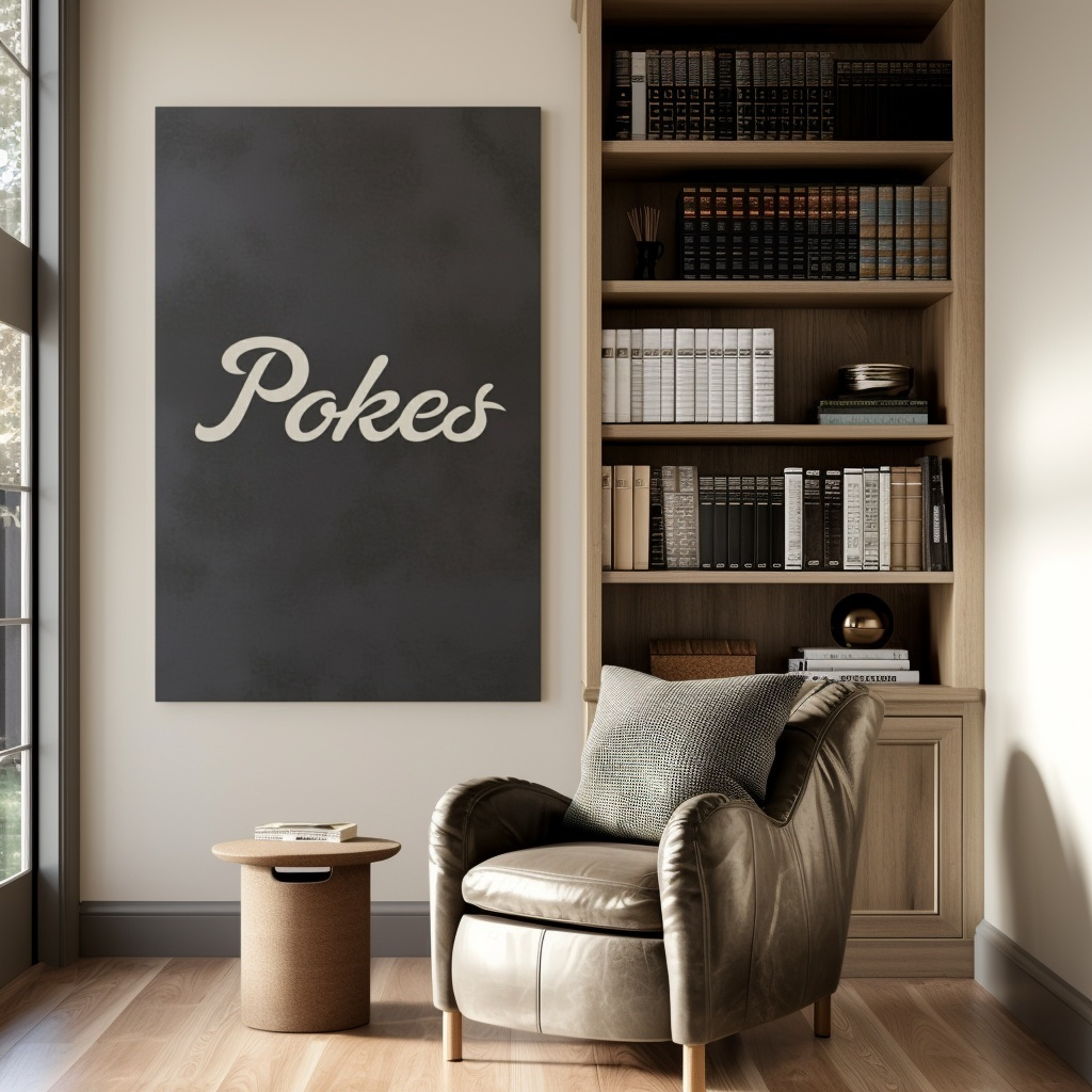 The Pokes - Wall Art - Portrait Slate