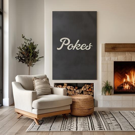 The Pokes - Wall Art - Portrait Slate