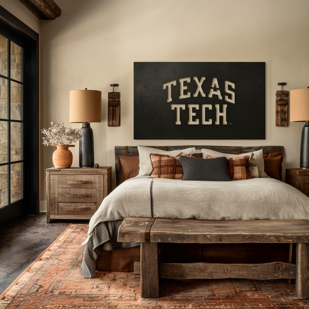 The Texas Tech - Metal Wall Art- Landscape Forge