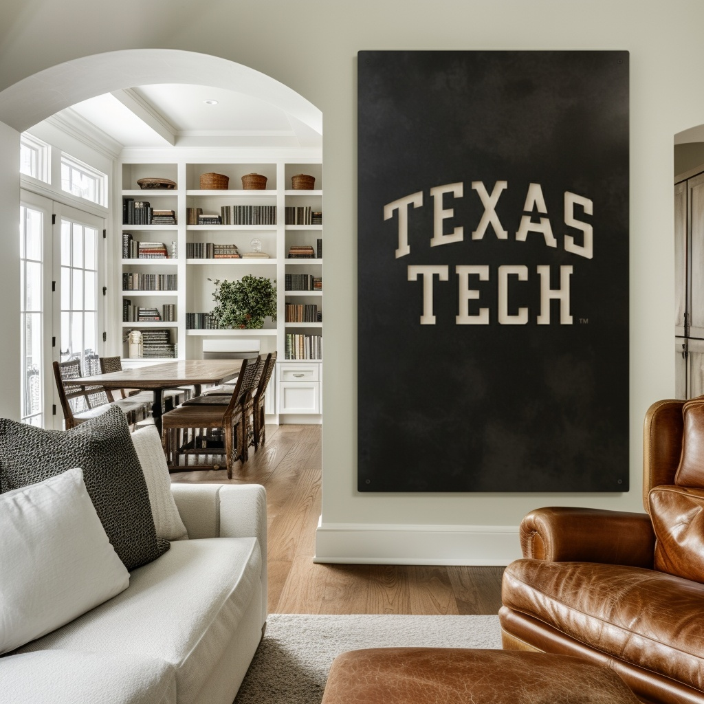 The Texas Tech - Wall Art - Portrait Forge