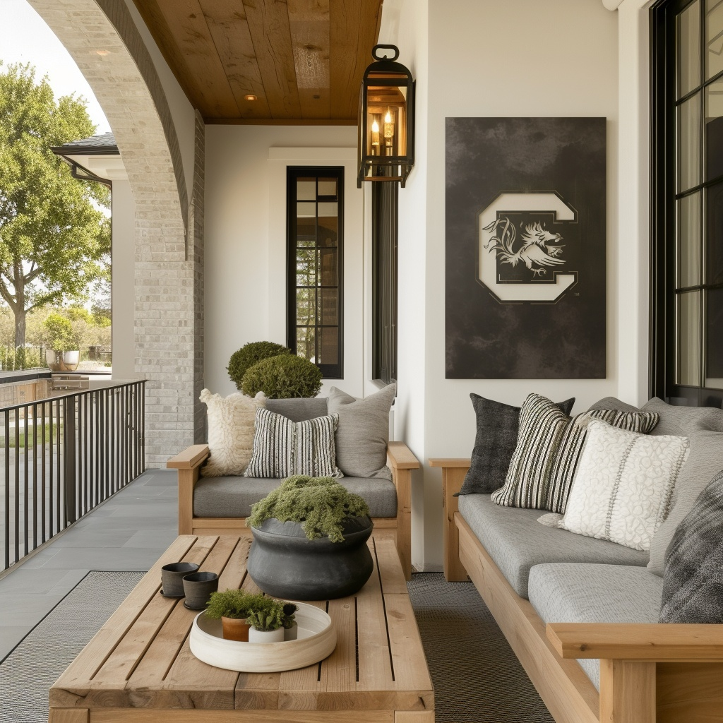 The Gamecock C - Wall Art - Portrait Slate