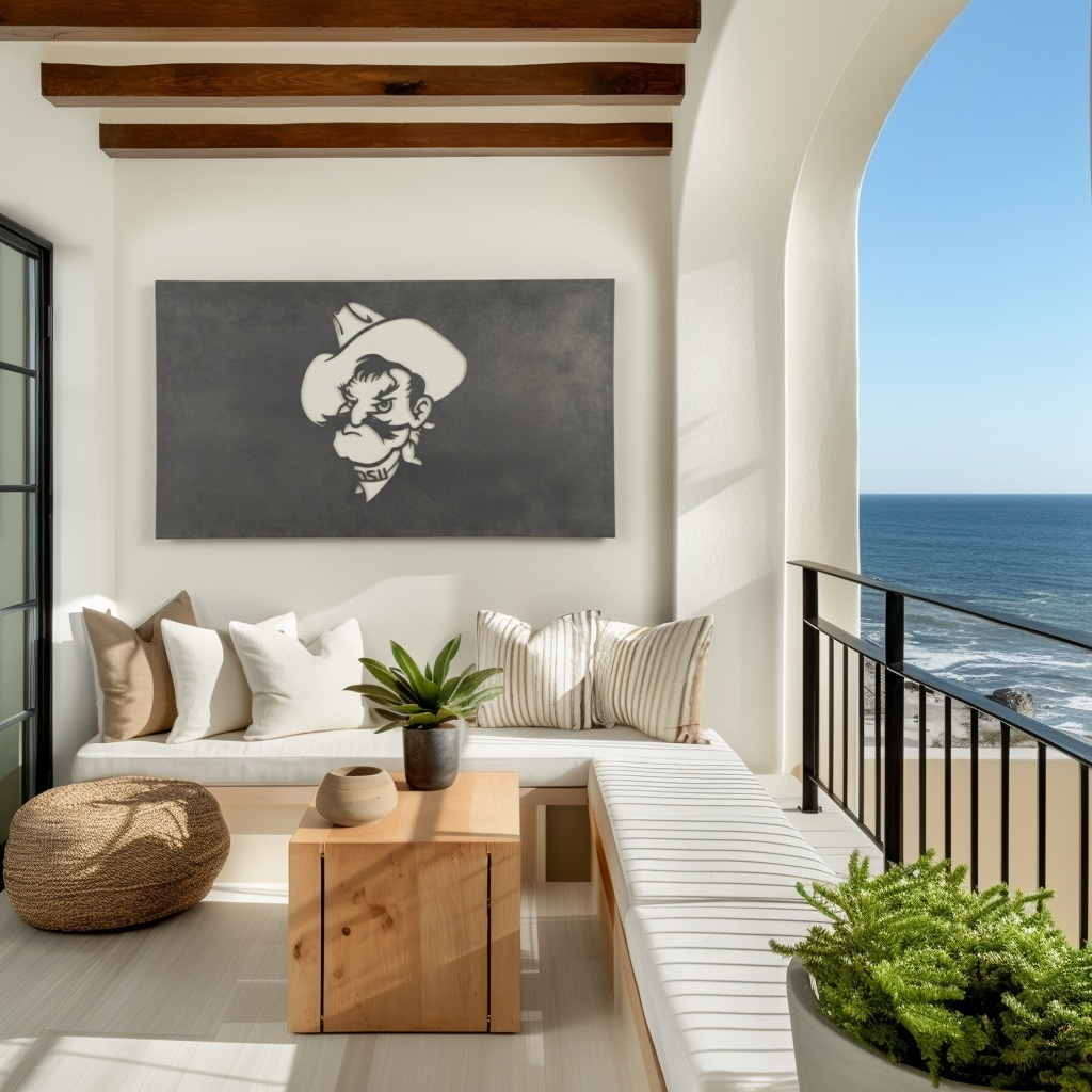 The Pete - Metal Wall Art - Landscape Slate