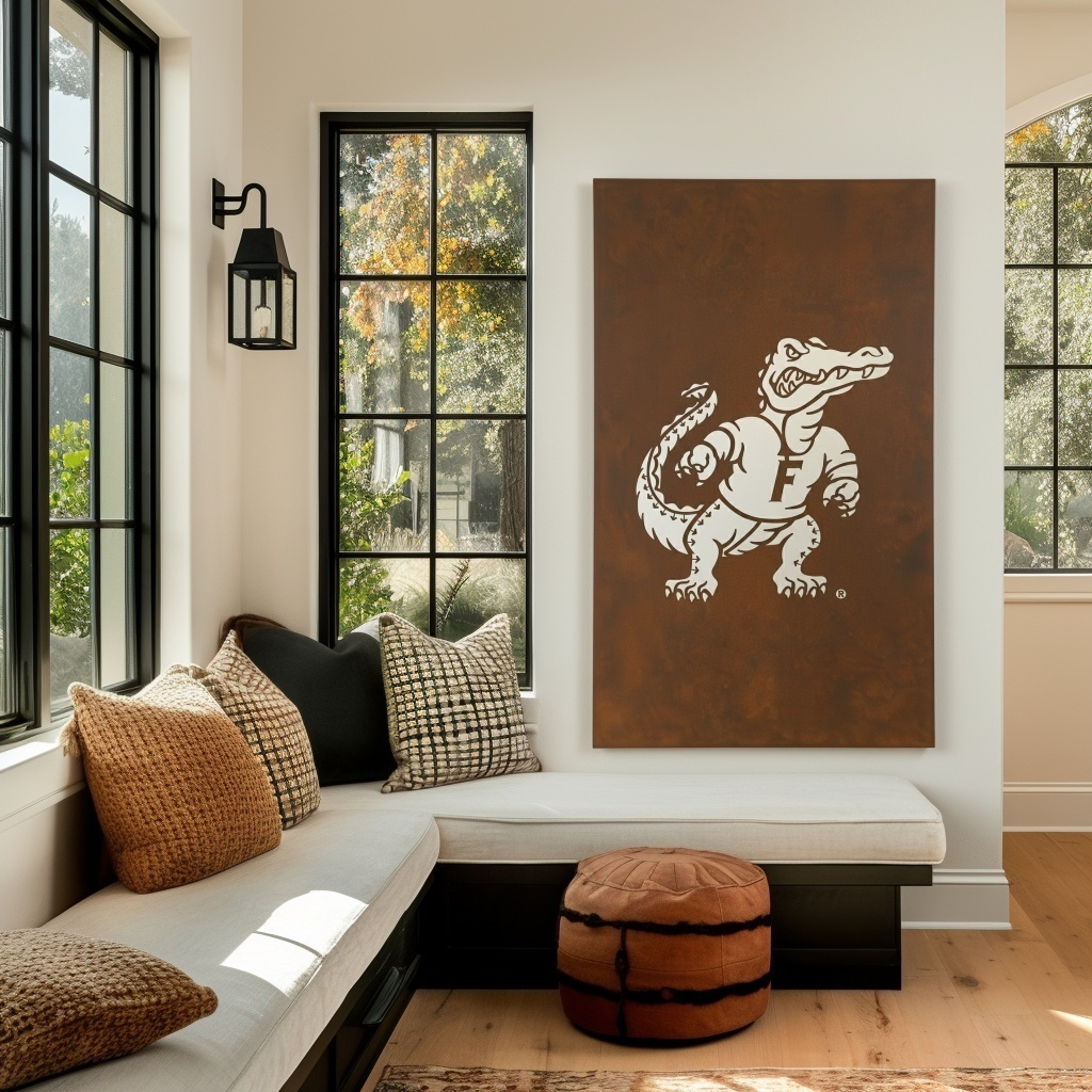 The Gator - Wall Art - Portrait Umber