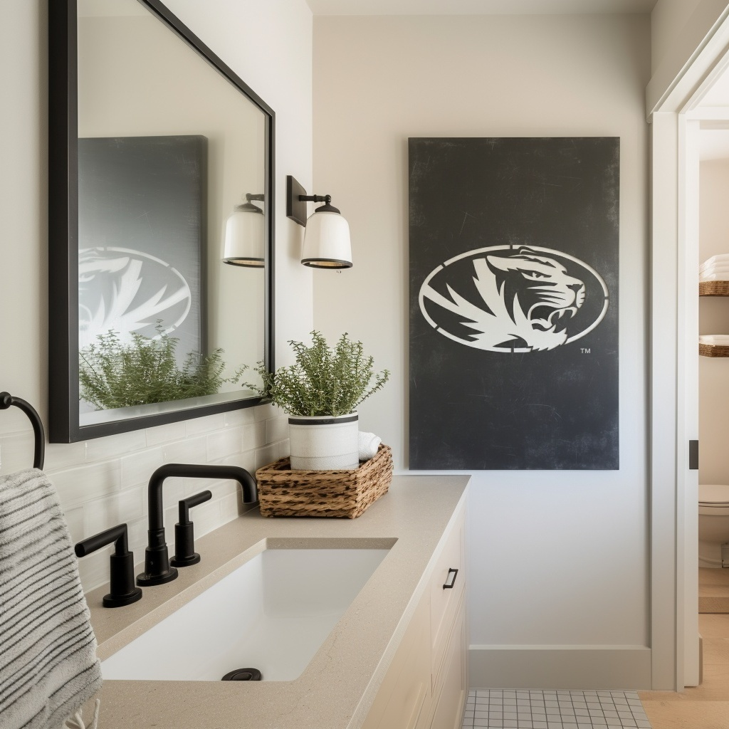 The Oval Tiger - Wall Art - Portrait Slate