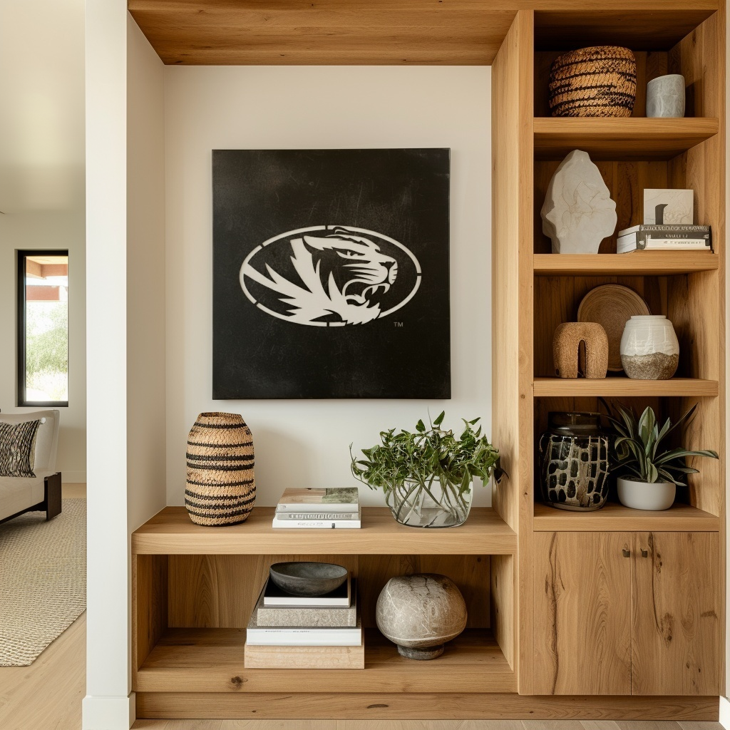 The Oval Tiger - Metal Wall Art- Square Forge