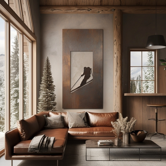 The Descent - Metal Wall Art