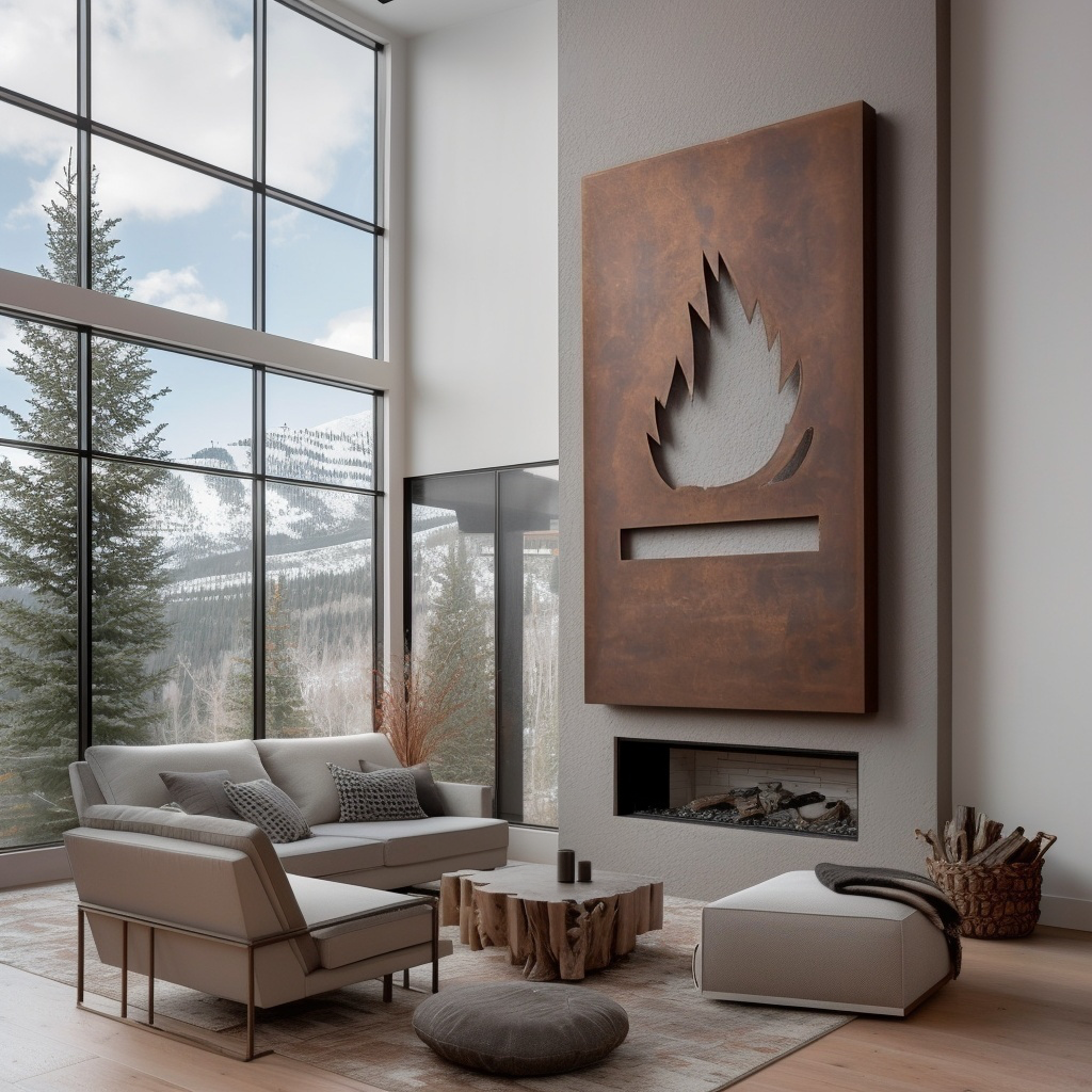 The Kindling - Metal Wall Art