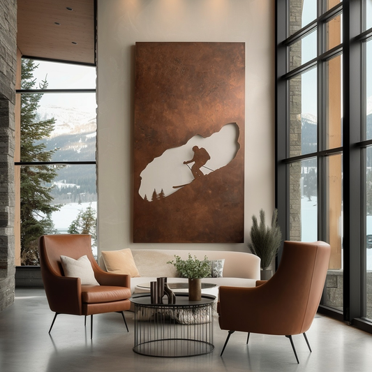 The Drop - Metal Wall Art