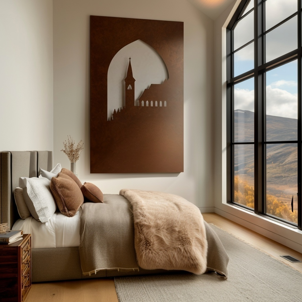 The Abbeylight - Metal Wall Art