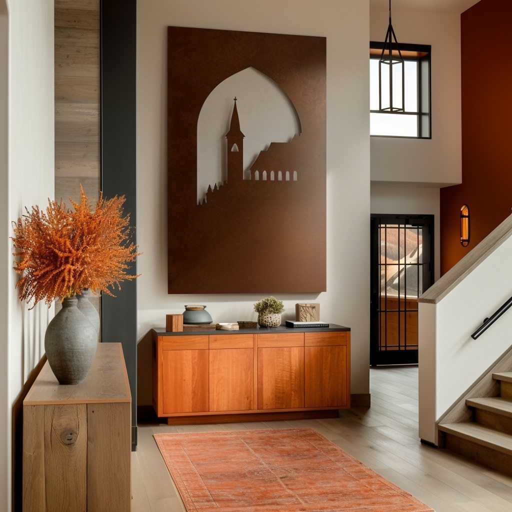 The Abbeylight - Metal Wall Art
