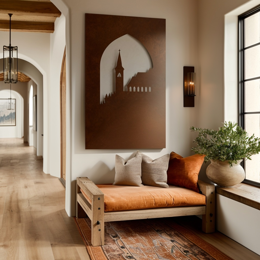 The Abbeylight - Metal Wall Art