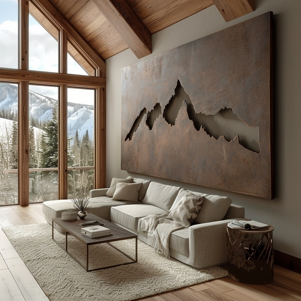 The Crestfall - Metal Wall Art