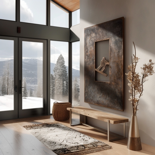 The Kicker - Metal Wall Art