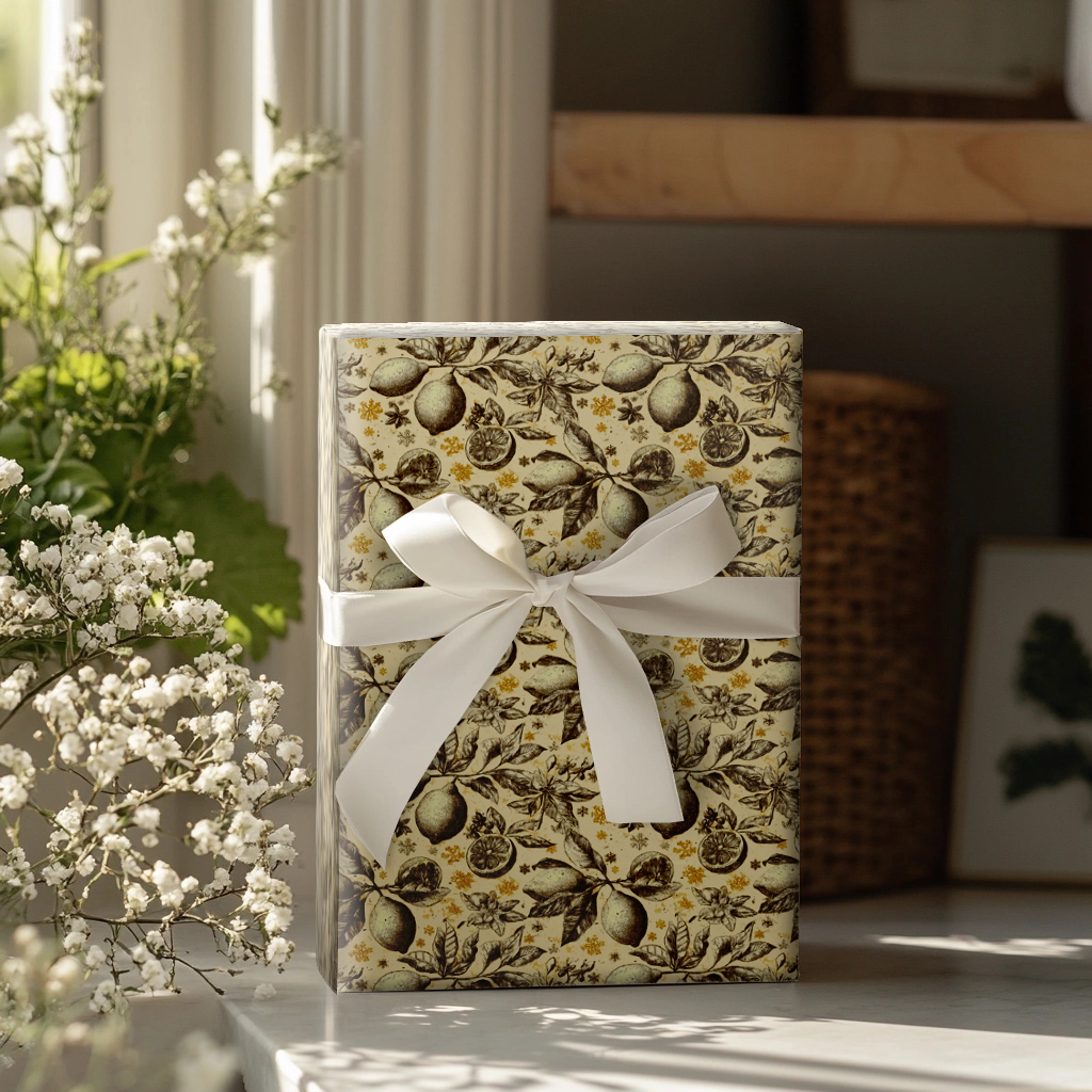 Pucker Vintage Wrapping Paper