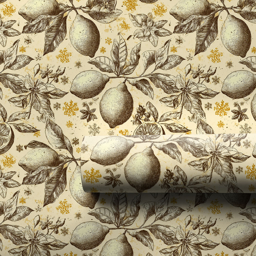 Pucker Vintage Wrapping Paper