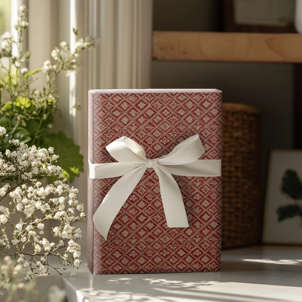 Vintage Rouge Wrapping Paper