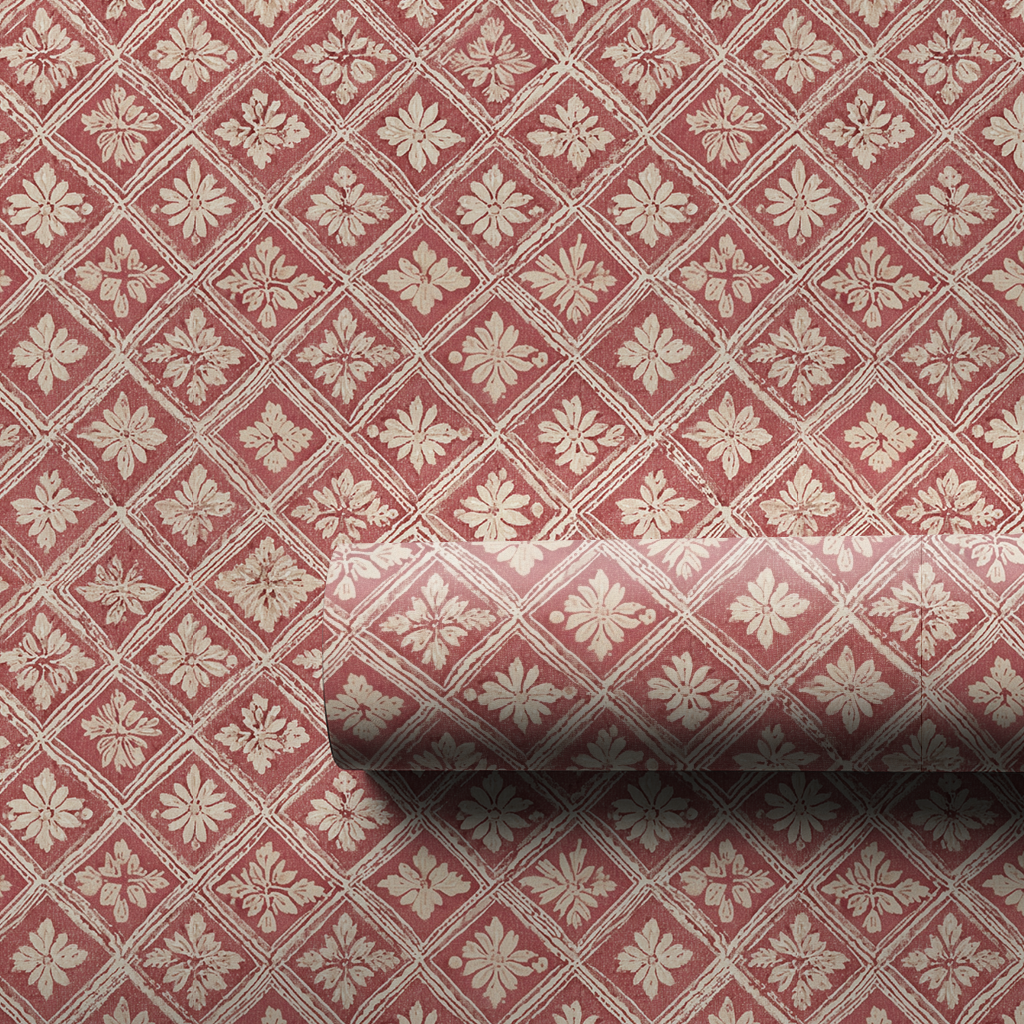 Vintage Rouge Wrapping Paper