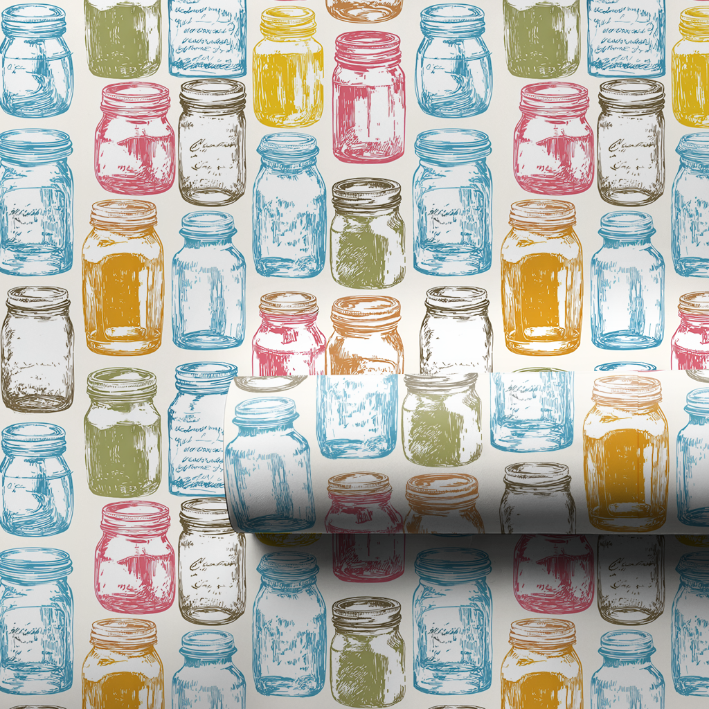 Summer Bounty Wrapping Paper