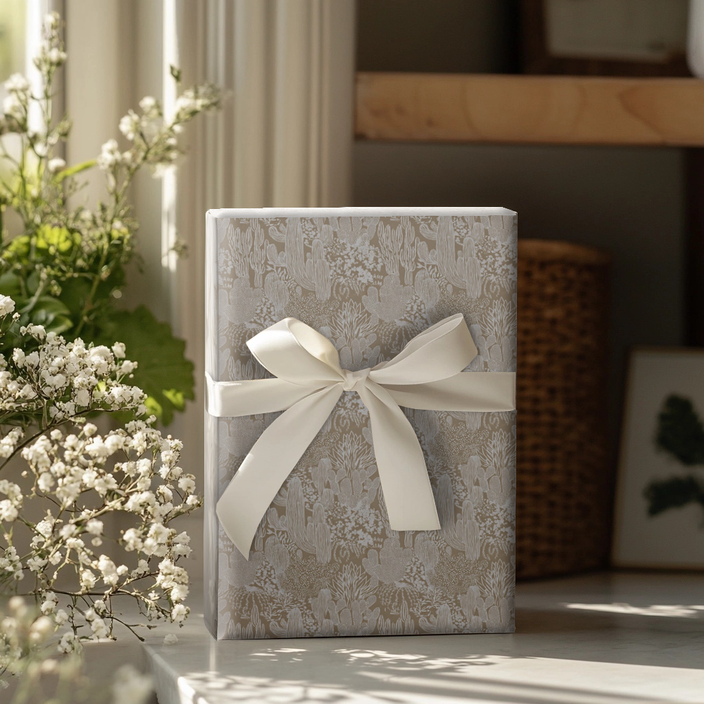 Prickly Pearl Wrapping Paper