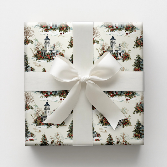 Winter in Willowbrook Wrapping Paper