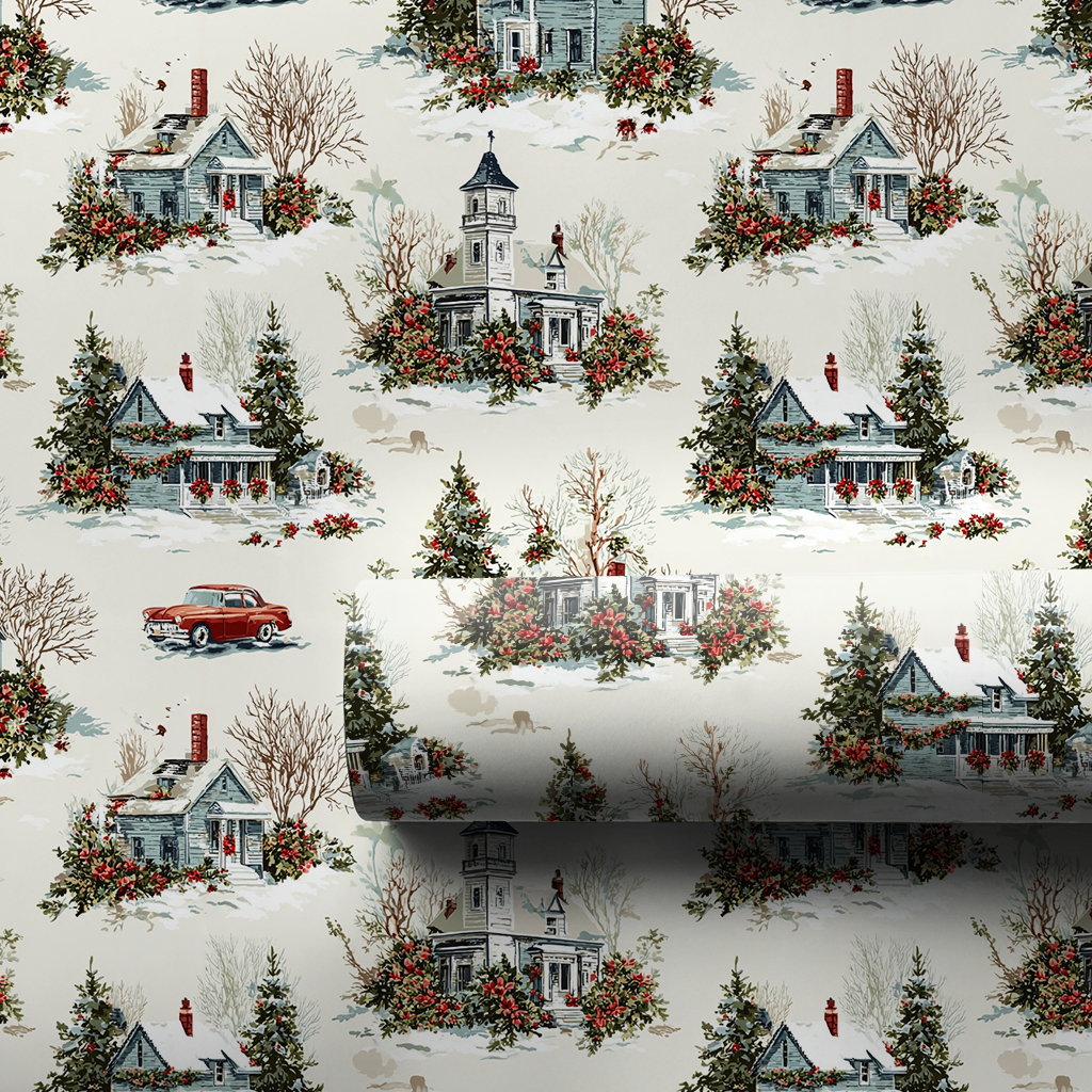 Winter in Willowbrook Wrapping Paper
