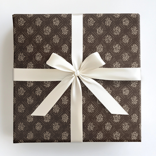 Cinnamon Blossom Wrapping Paper