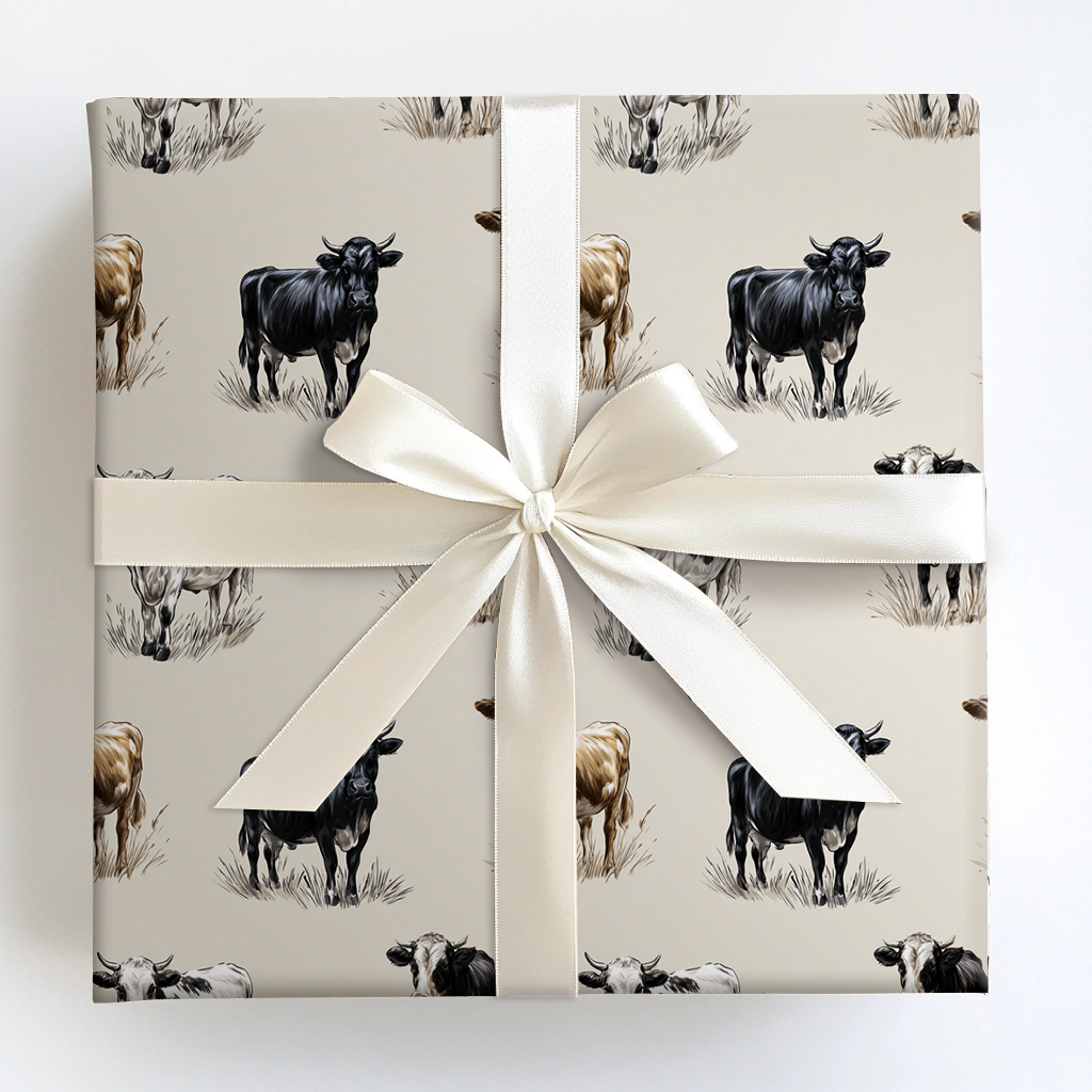 Pasture Time Wrapping Paper