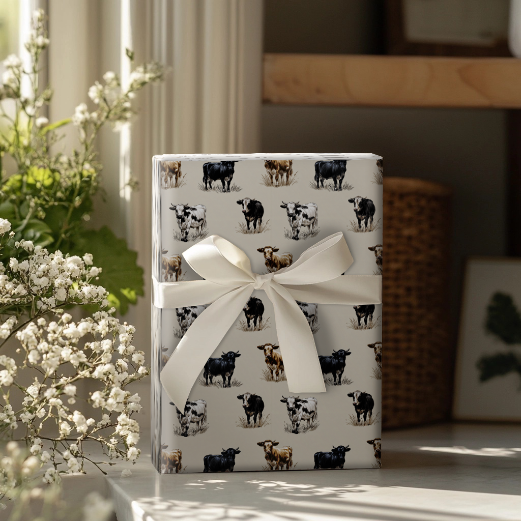 Pasture Time Wrapping Paper