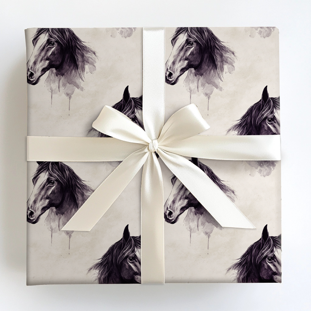 River Trot Wrapping Paper