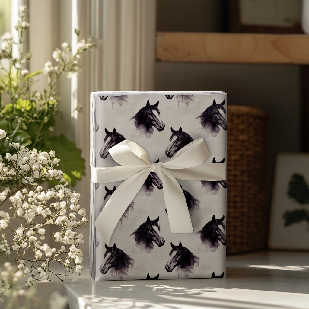 River Trot Wrapping Paper