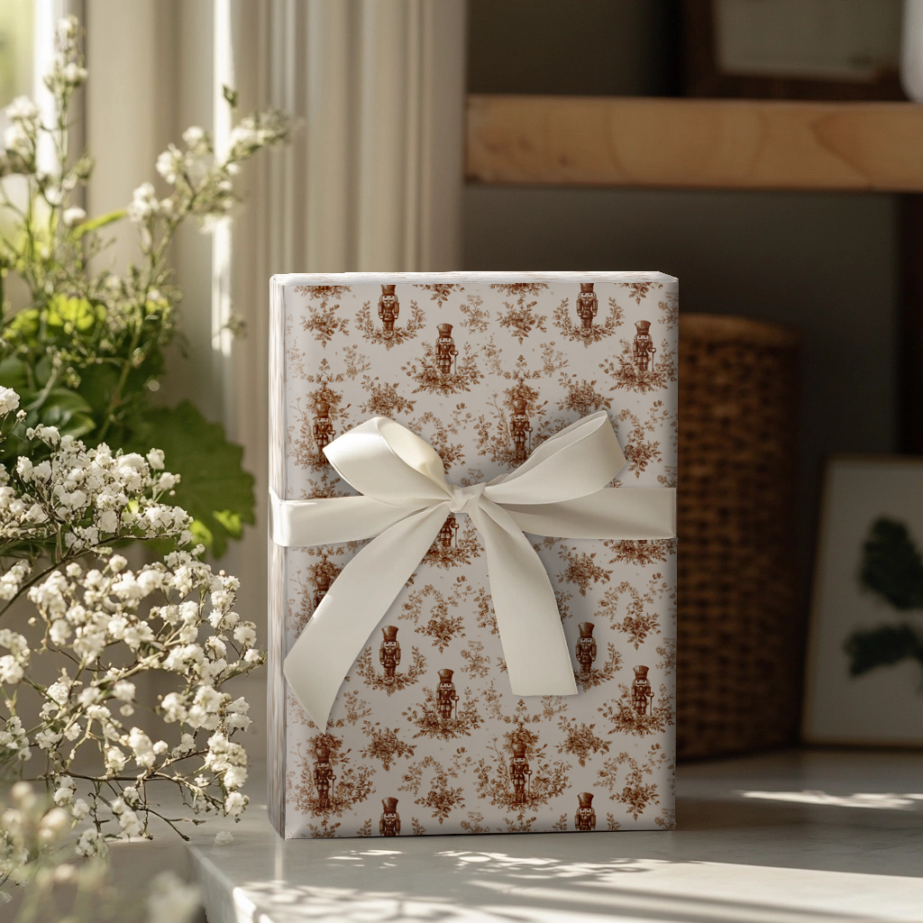 Frontier Nutcracker Wrapping Paper