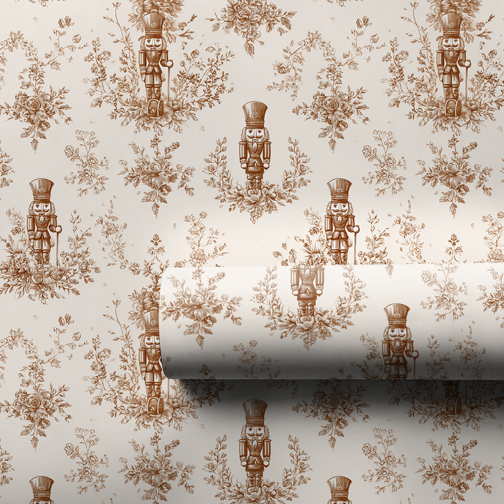 Frontier Nutcracker Wrapping Paper
