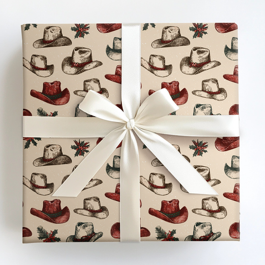 Howdy Holiday Wrapping Paper