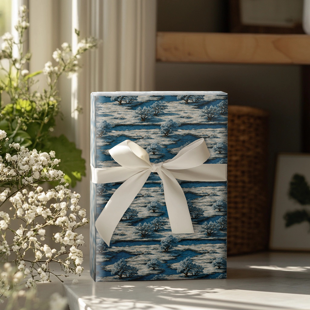 Lakeside Lanterns Wrapping Paper