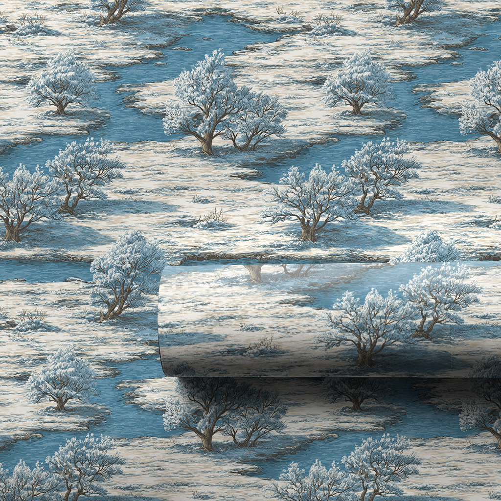 Lakeside Lanterns Wrapping Paper