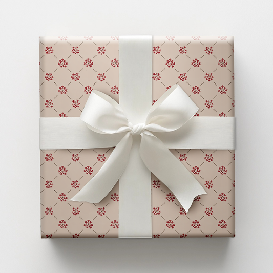 Rosewood Bloom Wrapping Paper