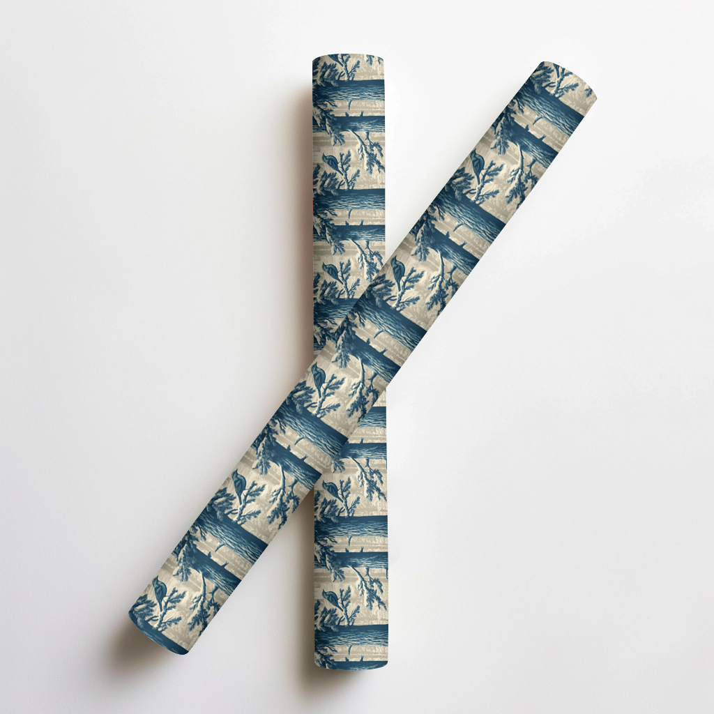 Candlelight Cedar Wrapping Paper