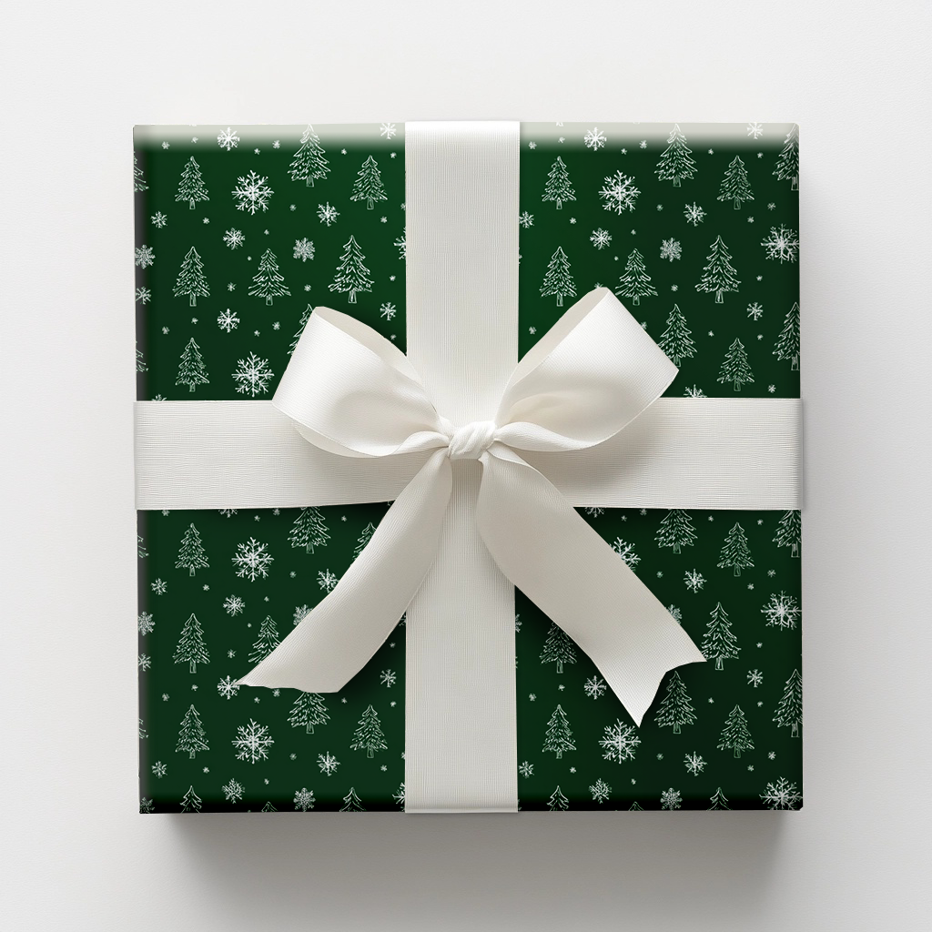 Winter Trails of Texas Wrapping Paper