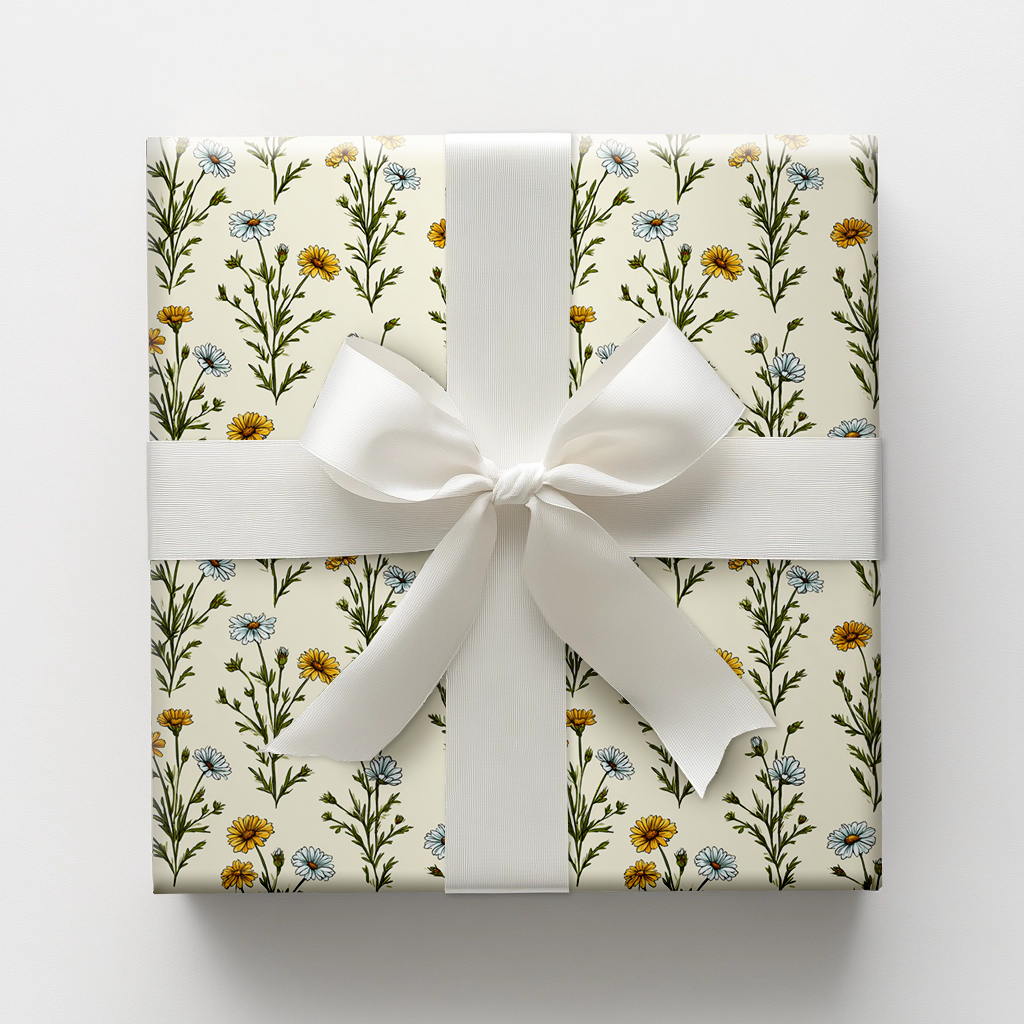 Mustard Night Wrapping Paper
