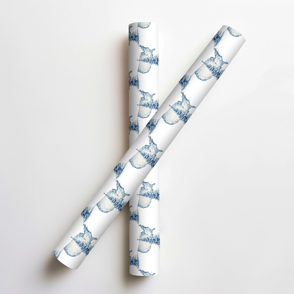 Festive and Free Wrapping Paper