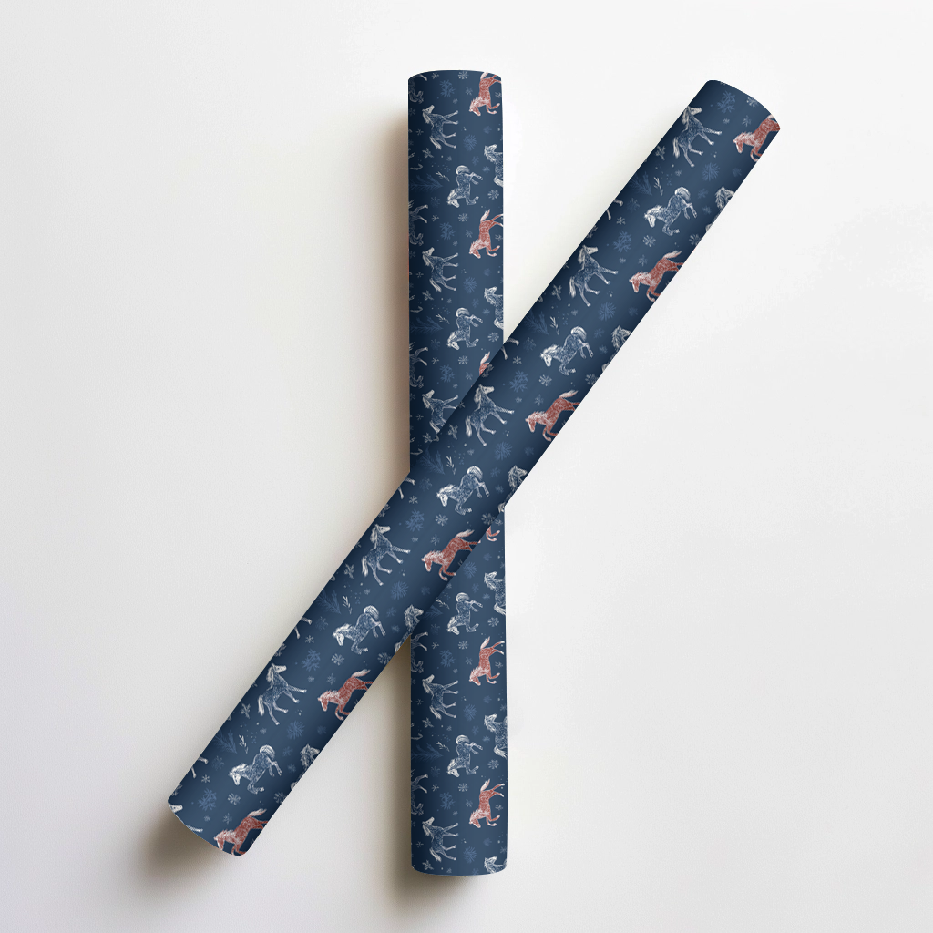 Mane Frost Wrapping Paper