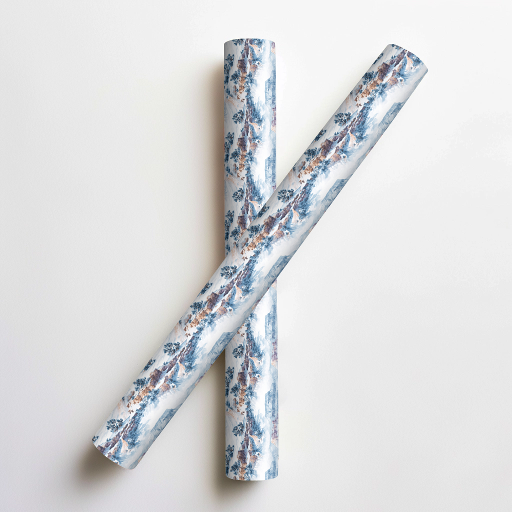 Canyon Winter Wrapping Paper