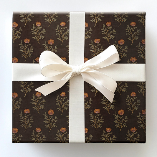 Rustic Rosework Wrapping Paper