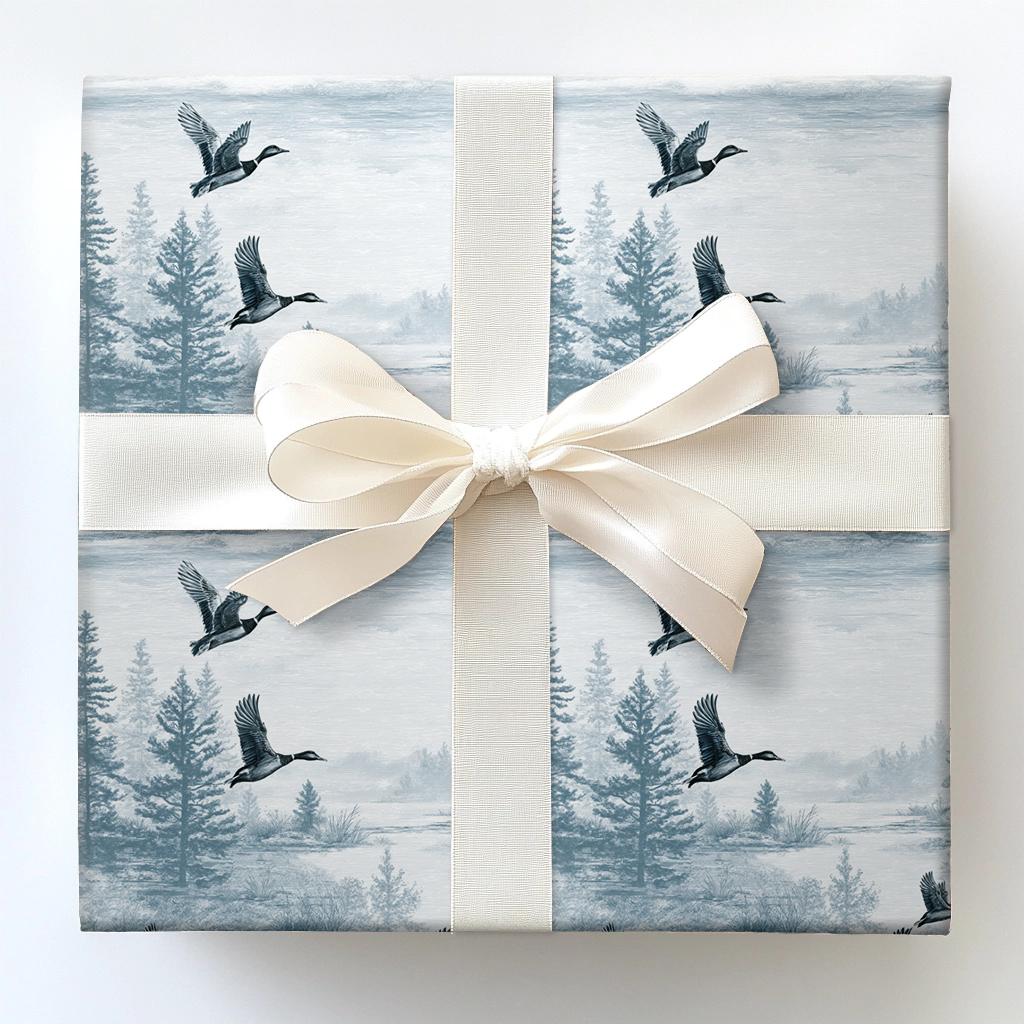 Snowfall on the Delta Wrapping Paper