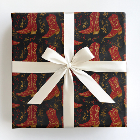 Honey's Boots Wrapping Paper