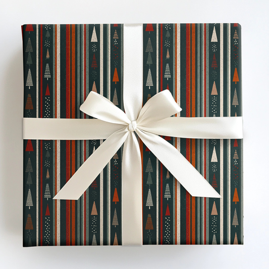 Timberline Stripe Wrapping Paper
