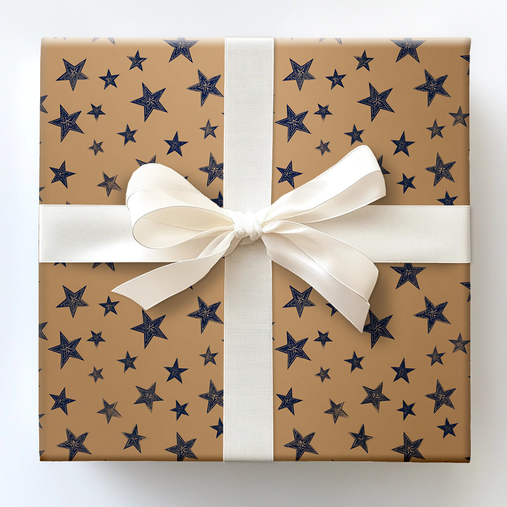Star Heights Wrapping Paper