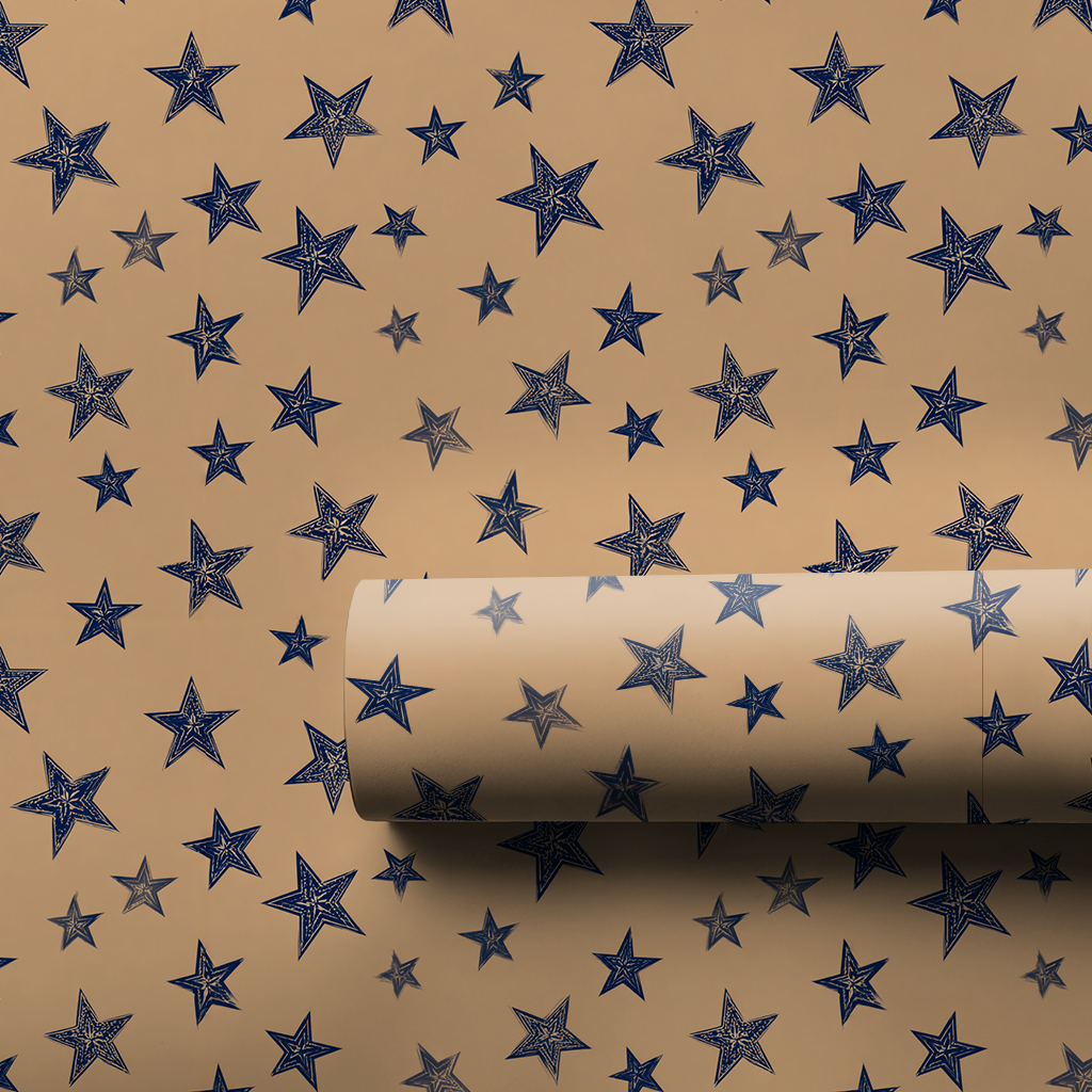 Star Heights Wrapping Paper